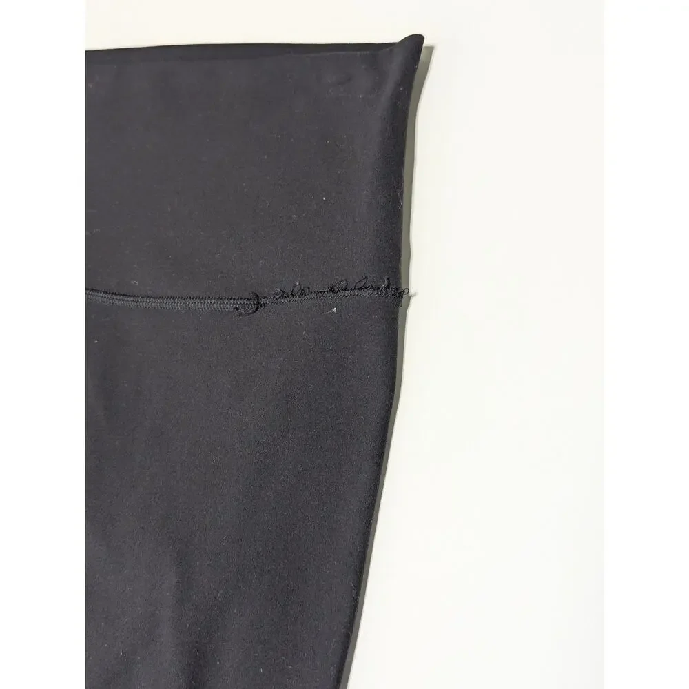 Lululemon Align Crop Leggings 23in Black Womens 8 Sportswear Activewear Workout
